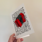 Accordion Greeting Card (Musical Notes) - Accordionist Birthday Card - Folk Musician Card