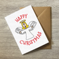 Christmas Angel Card - Nativity Card - Church Christmas Card