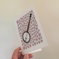 Banjo Floral Greeting Card (Pink Flowers) - Banjoist - Folk Musician Card For Girl