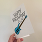 Bassist Birthday Card - Bass Player Birthday - Bass Guitar Greeting Card