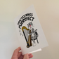 Cat Harp Greeting Card - Practice Makes Purrrfect - Harpist Birthday Card