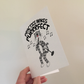 Cat Singer Greeting Card - Practice Makes Purrrfect - Funny Singing Teacher Card - Musician Birthday Card