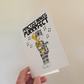 Cat Tenor Horn Greeting Card - Practice Makes Purrrfect - Horn Player Birthday Card - Funny Brass Musician Card