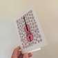 Cello Floral Greeting Card (Pink Flowers) - Female Cellist - String Musician Card For Girl