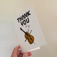 Cello Thank You Card - Cellist Musician - Card For Music Teacher