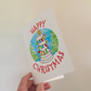 Chess Christmas Card - Chess Rook Greeting Card - Chess Player Xmas Card