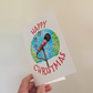 Vocalist Christmas Card - Singer Xmas Card - Musician Greeting Card