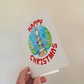 Chess Christmas Card - King Chess Piece Greeting Card - Chess Player Xmas Card