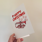 Cornet Christmas Card - Cornetist Xmas Card - Brass Musician Christmas Card