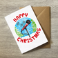 Vocalist Christmas Card - Singer Xmas Card - Musician Greeting Card