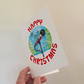 Vocalist Christmas Card - Singer Xmas Card - Musician Greeting Card