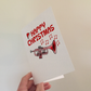Trumpet Christmas Card - Trumpeter Greeting Card - Brass Musician Christmas Card