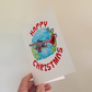 Trumpet Christmas Card - Trumpeter Xmas Card - Brass Musician Christmas Card