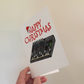 Sound Engineer Christmas Card - Sound Guy Xmas Card - Audio Engineer Greeting Card