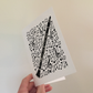 Clarinet Greeting Card (Musical Notes) - Clarinetist Birthday Card - Woodwind Musician Card