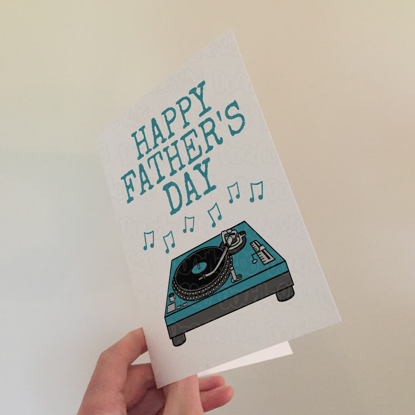 DJ Father's Day Card - Dad Music Producer Musician