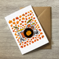 Drummer Autumn Greeting Card - Drummer Percussionist Musician Card