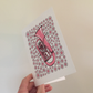 Euphonium Floral Greeting Card (Pink Flowers) - Female Euphoniumist - Brass Musician Card For Girl