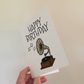 Gramophone Birthday Card - Music Lover Greeting Card - Birthday Card For Grandpa