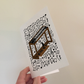 Organist Greeting Card (Musical Notes) - Jazz Organ Greeting Card