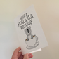 Koala Birthday Card - Have A Koala Tea Birthday - Funny Animal Birthday Card