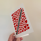 Oboe With Hearts Greeting Card - Oboist Musician Valentines Anniversary Card