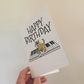 Cat Piano Birthday Card - Pianist Card - Musician Greeting Card