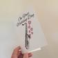 Saxophone Wedding Card - On Your Wedding Day - Wedding Card For Musicians
