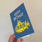 Submarine Birthday Card - Diver Greeting Card - Marine Biologist Birthday Card