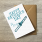 Trombone Father's Day Card - Dad Trombonist Brass Musician