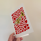 Trumpet With Hearts Greeting Card - Trumpeter Musician Valentines Anniversary Card