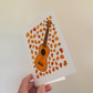 Ukulele Autumn Greeting Card - Uke Player Musician Card