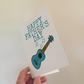 Ukulele Father's Day Card - Dad Uke Player Musician