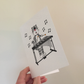 Cat Vibraphone Greeting Card - Percussionist Birthday Card - Funny Percussion Teacher Card