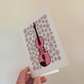 Violin Floral Greeting Card (Pink Flowers) - Female Violinist - String Musician Card For Girl