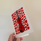 Violin With Hearts Greeting Card - Violinist Musician Valentines Anniversary Card