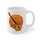 Autumn Cello Mug - Cellist Mug - String Musician Gift
