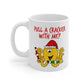 Octopus Christmas Mug - Pull A Cracker With Me - Funny Xmas Gift For Animal Lover