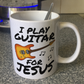 Church Guitarist Mug - I Play Guitar For Jesus - Worship Guitarist Gift
