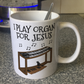 Christian Jazz Organ Mug - I Play Organ For Jesus - Church Organist Gift - Gospel Musician Mug