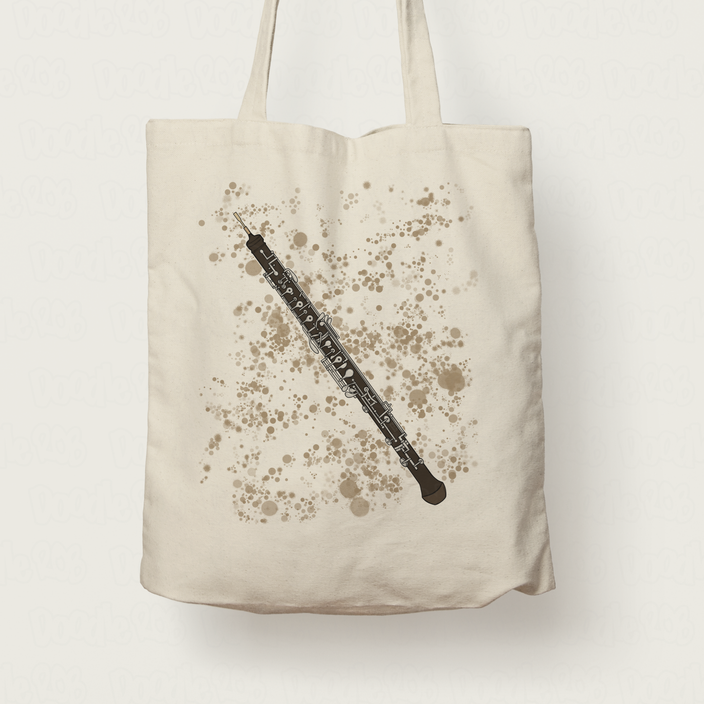 Oboe Tote Bag - Oboist Bag - Woodwind Musician Gift - Gift For Oboe Teacher