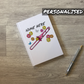 Trombone Personalised Journal (Floral) - Trombonist Notebook - Brass Teacher Gift For Her