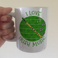 Irish Whistle Mug - I Love Irish Music - Irish Musician Mug - St Patrick's Day Gift