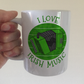 Irish Accordion Mug - I Love Irish Music - Accordionist Mug - St Patrick's Day Gift