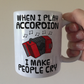 Funny Accordion Mug - When I Play Accordion, I Make People Cry - Accordionist Folk Musician Gift