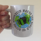 Accordion Makes The World Go Round Mug - Gift For Accordionist - Accordion Teacher Mug
