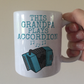 Accordion Father's Day Mug - This Grandpa Plays Accordion - Accordionist Musician Gift