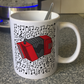 Accordion Musical Notes Mug - Accordionist Gift - Accordion Teacher Folk Musician Mug