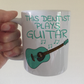 Dentist Acoustic Guitar Mug - This Dentist Plays Guitar - Guitarist Gift For Dentist