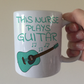Nurse Acoustic Guitar Mug - This Nurse Plays Guitar - Guitarist Gift For Nurse